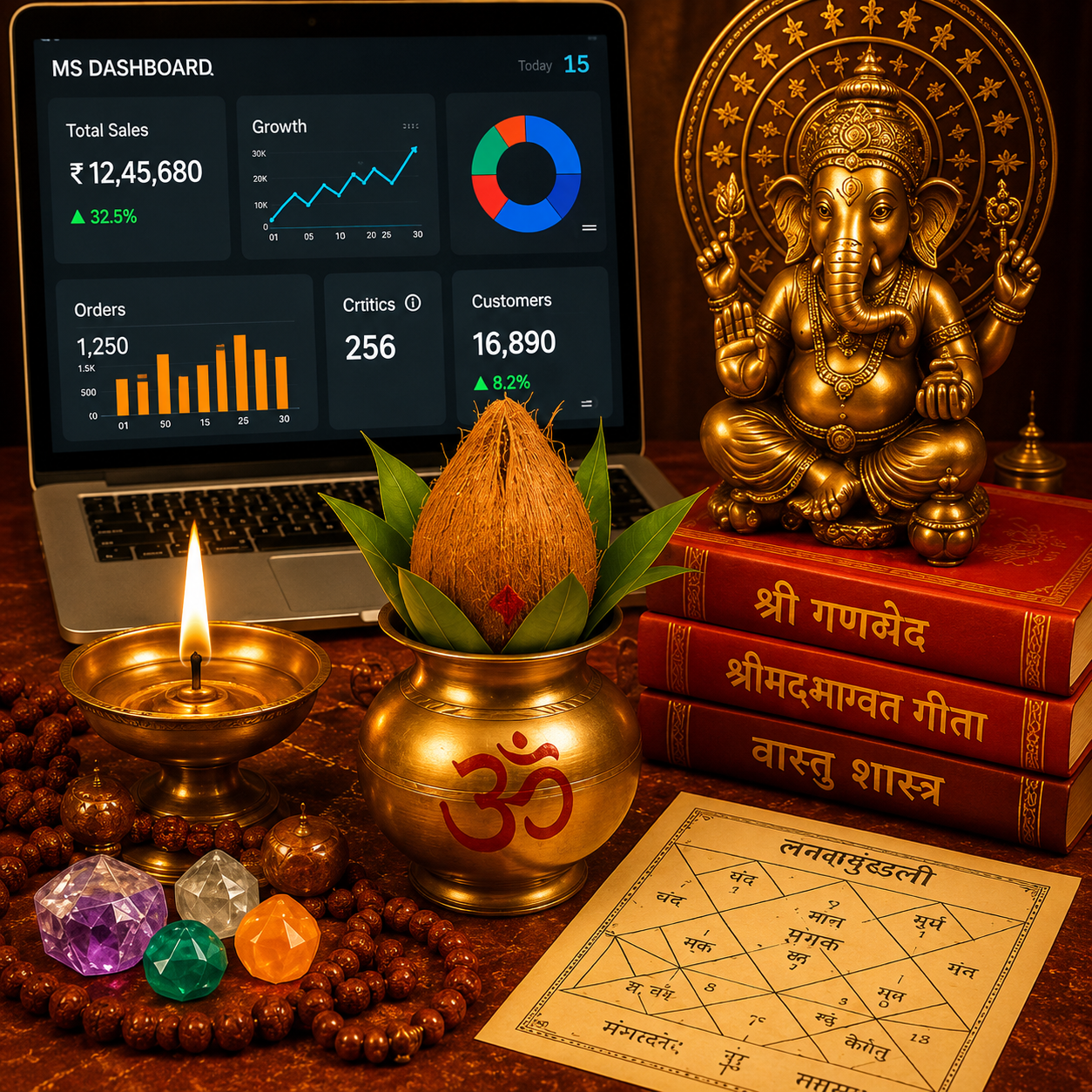 Pooja & Spiritual Setup